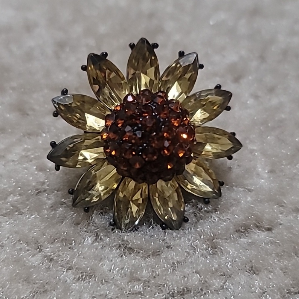 Vintage Flower Strech Ring